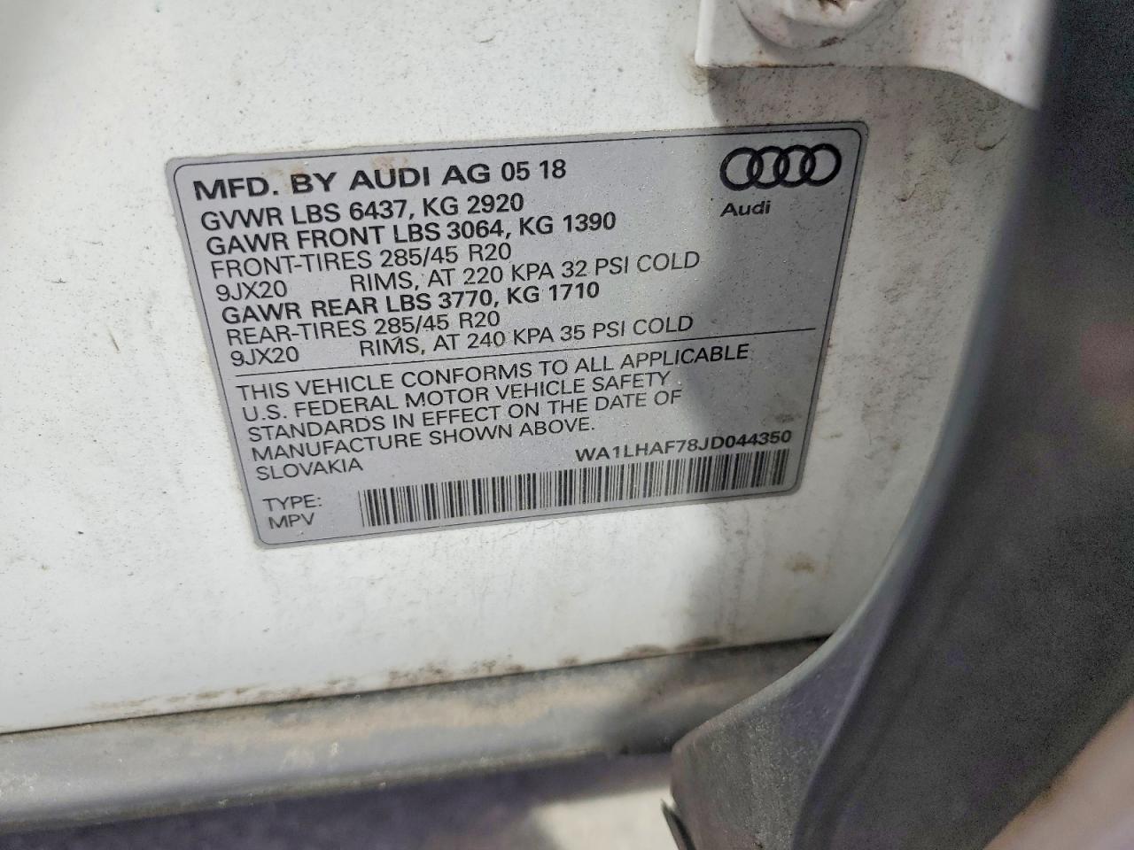 2018 Audi Q7 Premium Plus - zdjęcie 14