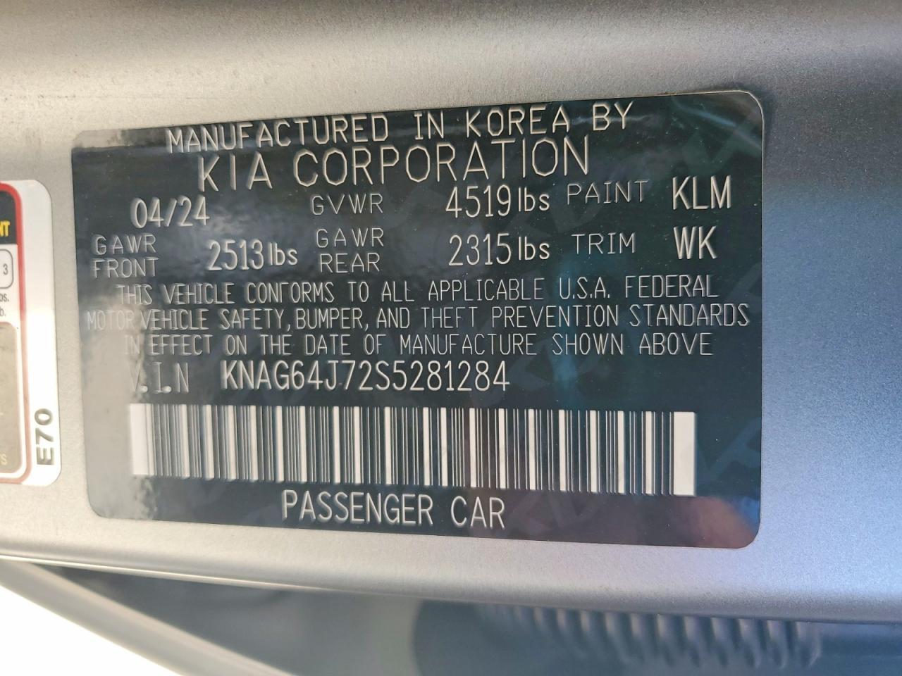 2025 Kia K5 Gt Line - zdjęcie 13