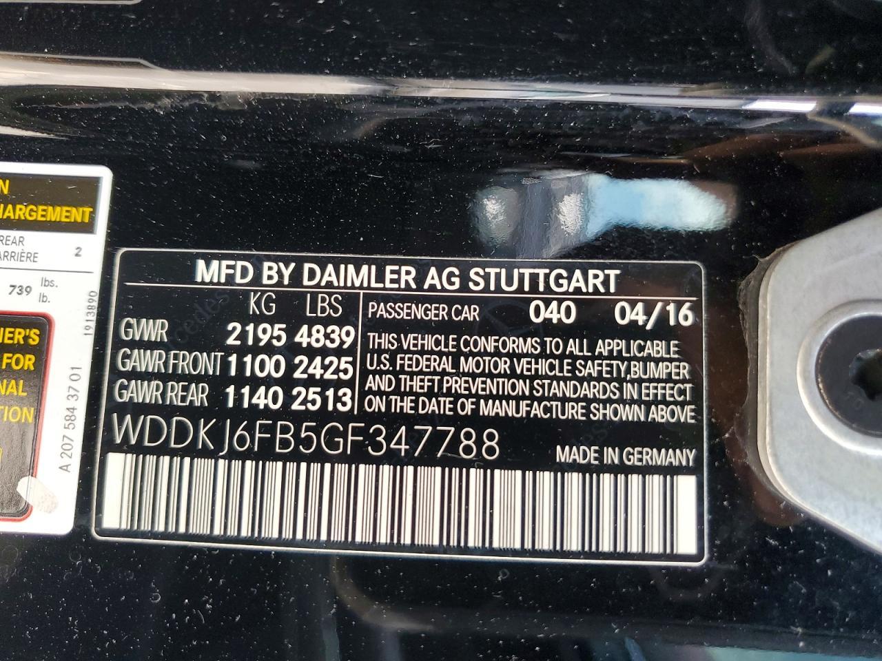 2016 Mercedes-Benz E 400 - zdjęcie 12