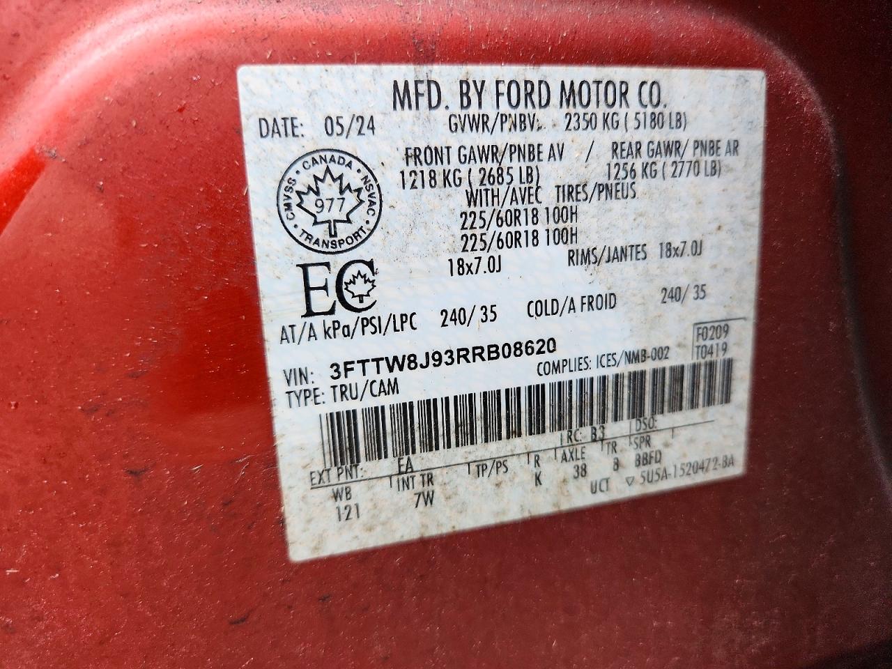 2024 Ford Maverick - zdjęcie 13