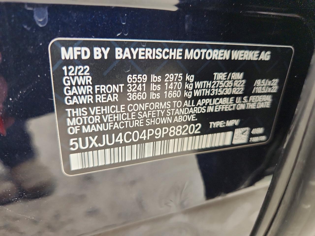 2023 BMW X5 M50I - zdjęcie 13
