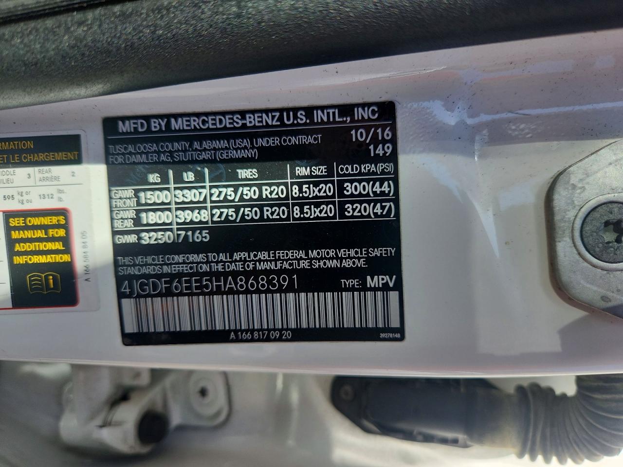 2017 Mercedes-Benz Gls 450 4Matic - zdjęcie 13
