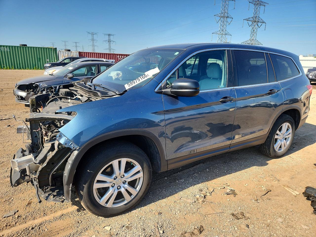 2018 Honda Pilot Lx - zdjęcie główne