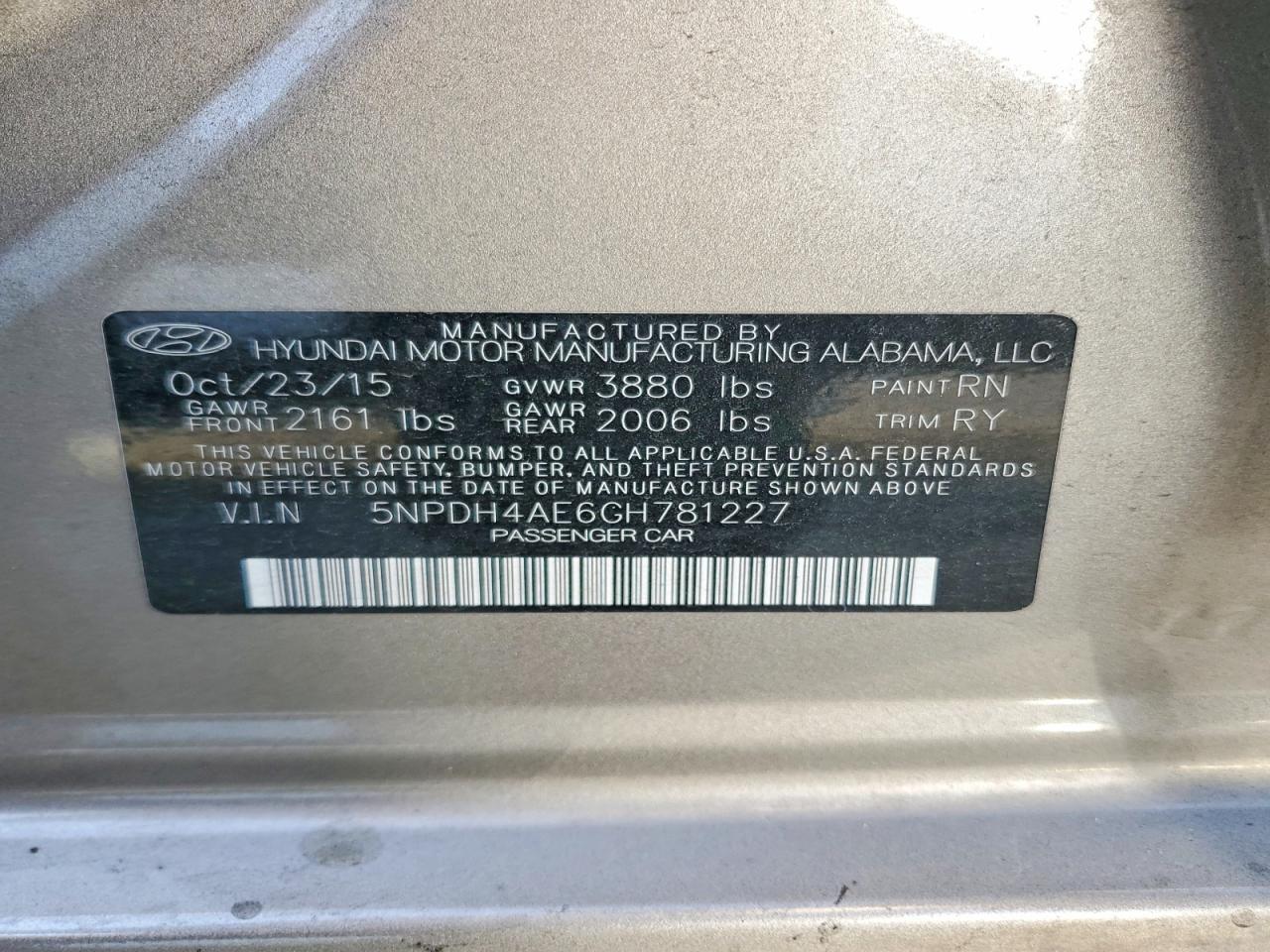 2016 Hyundai Elantra Value Edition - zdjęcie 13