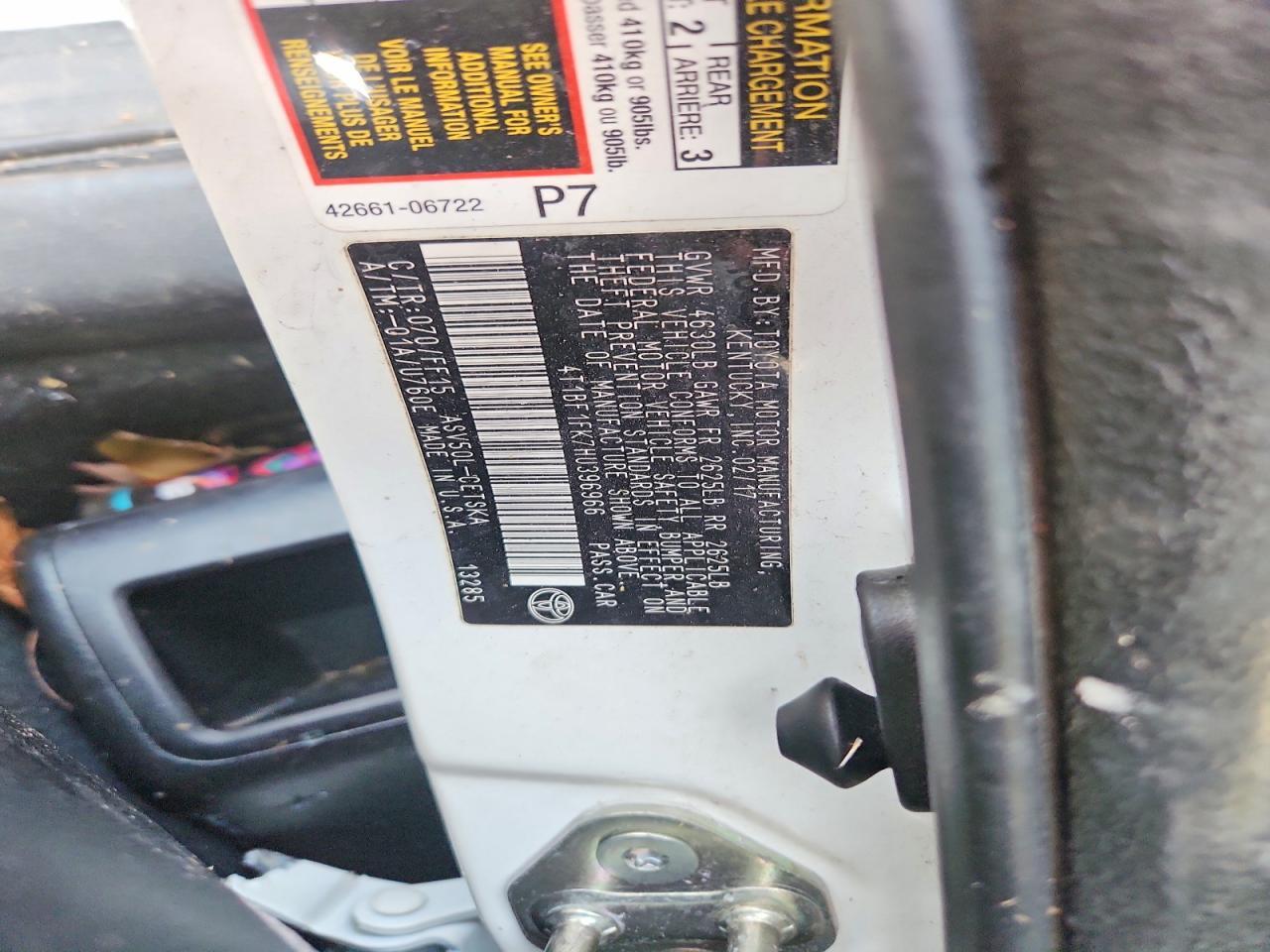 2017 Toyota Camry Se - zdjęcie 12