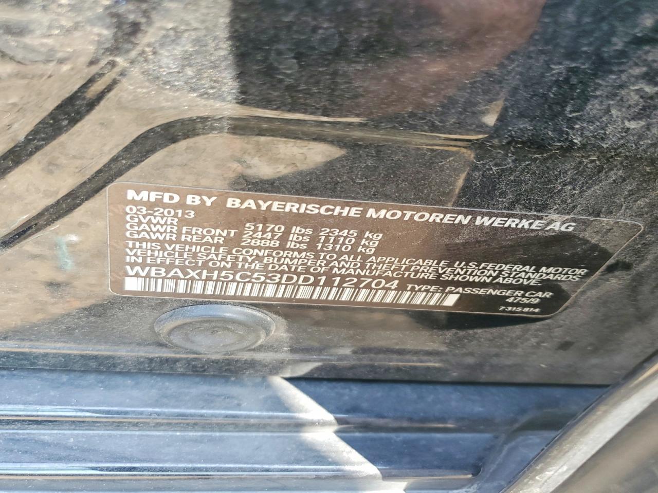 2013 BMW 528 Xi - zdjęcie 12