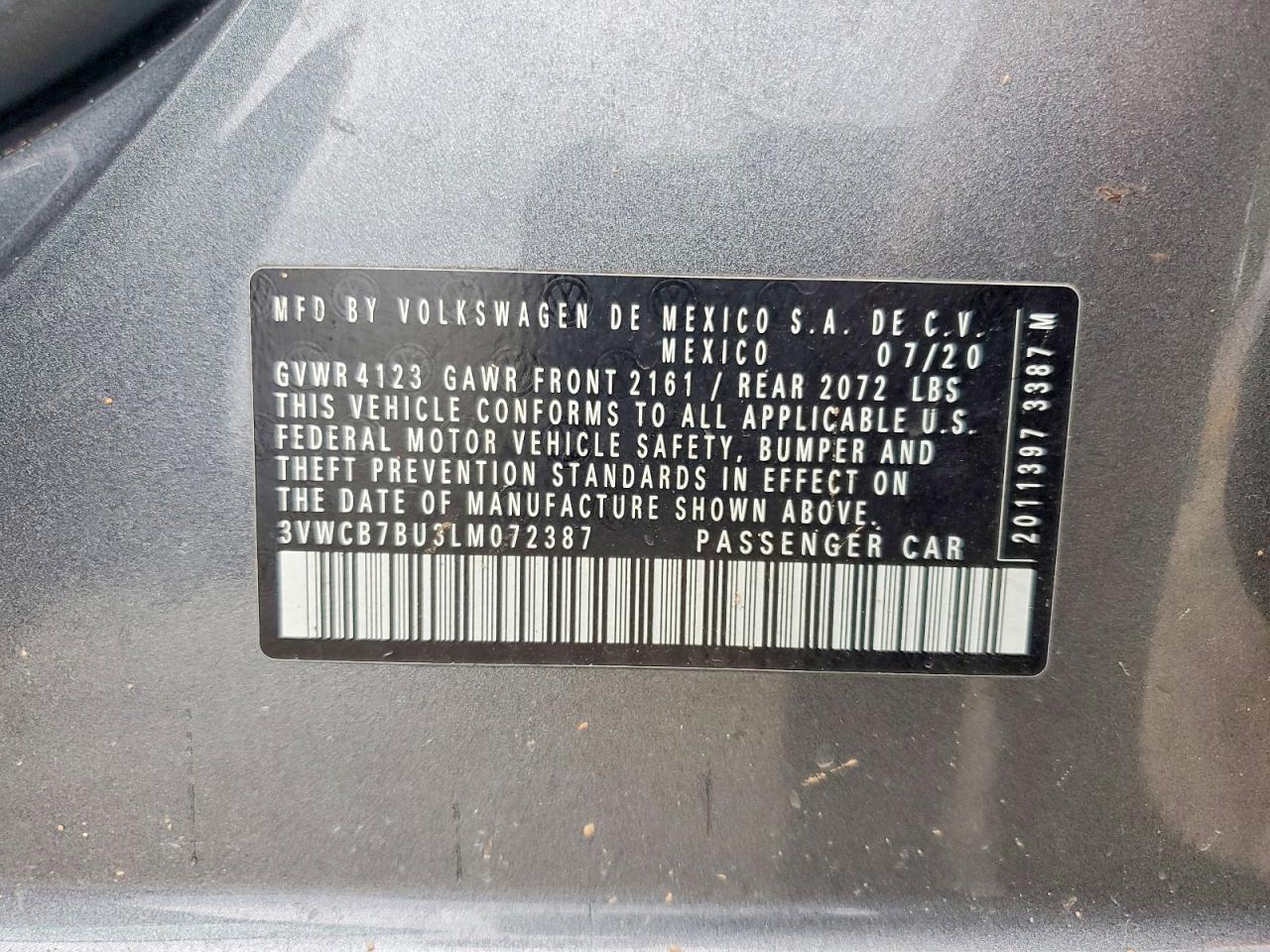 2020 Volkswagen Jetta S - zdjęcie 12