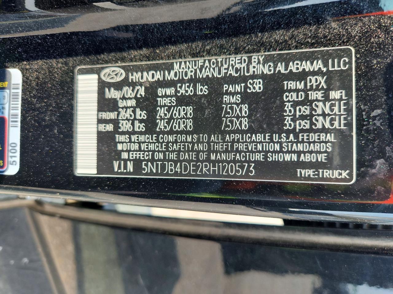 2024 Hyundai Santa Cruz Sel - zdjęcie 12