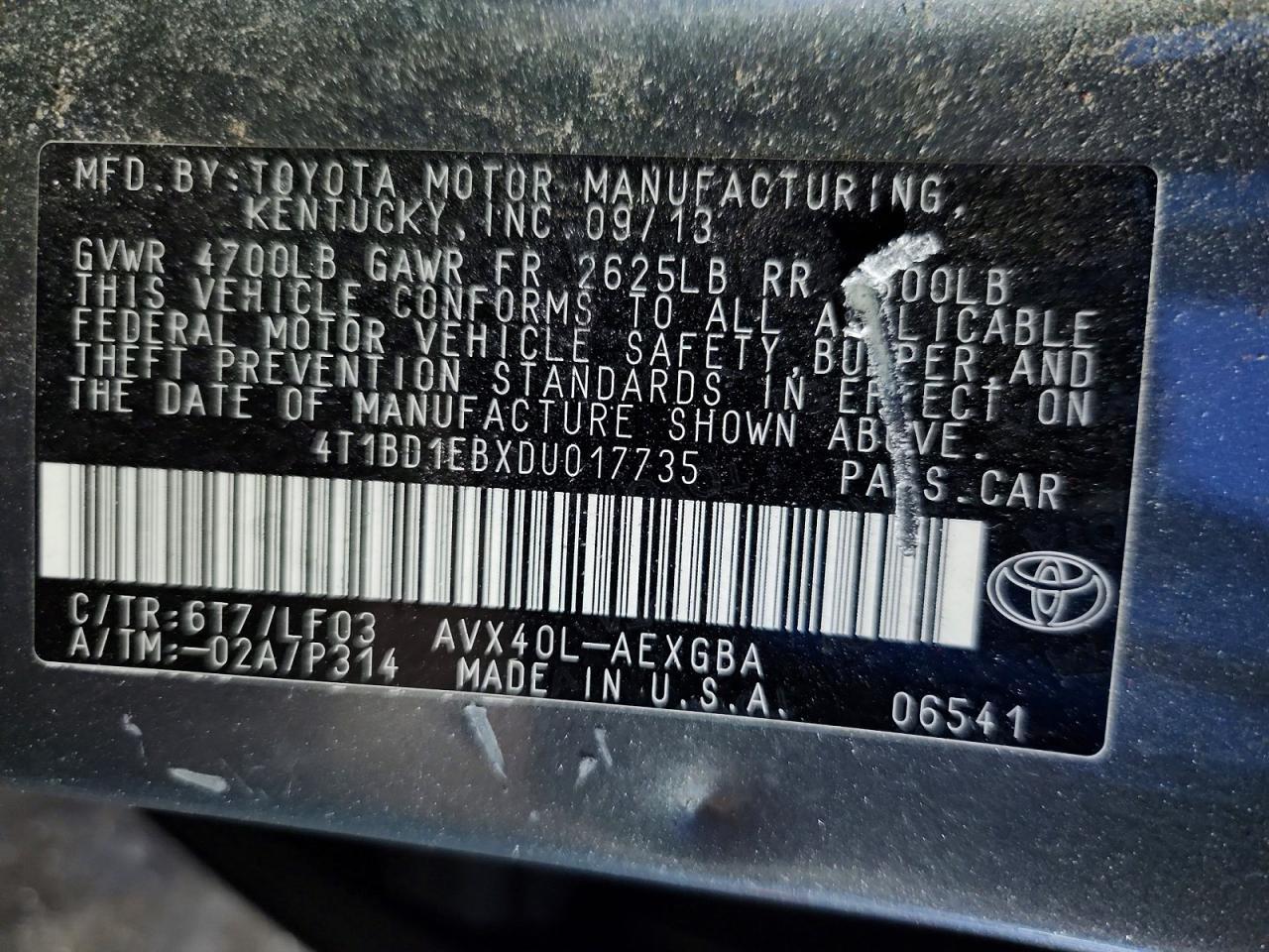2013 Toyota Avalon Hybrid Xle Premium - zdjęcie 14