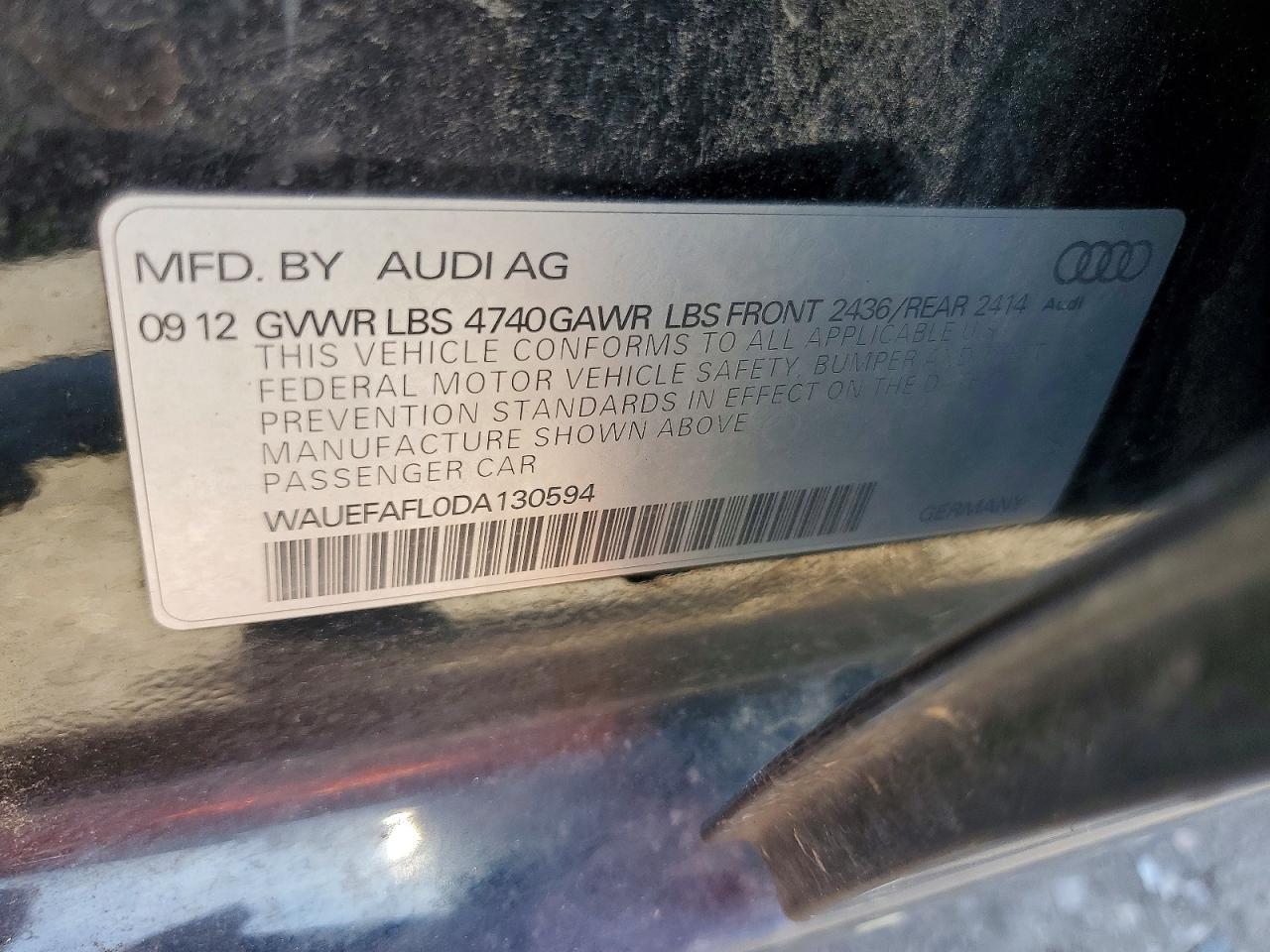2013 Audi A4 Premium Plus - zdjęcie 12