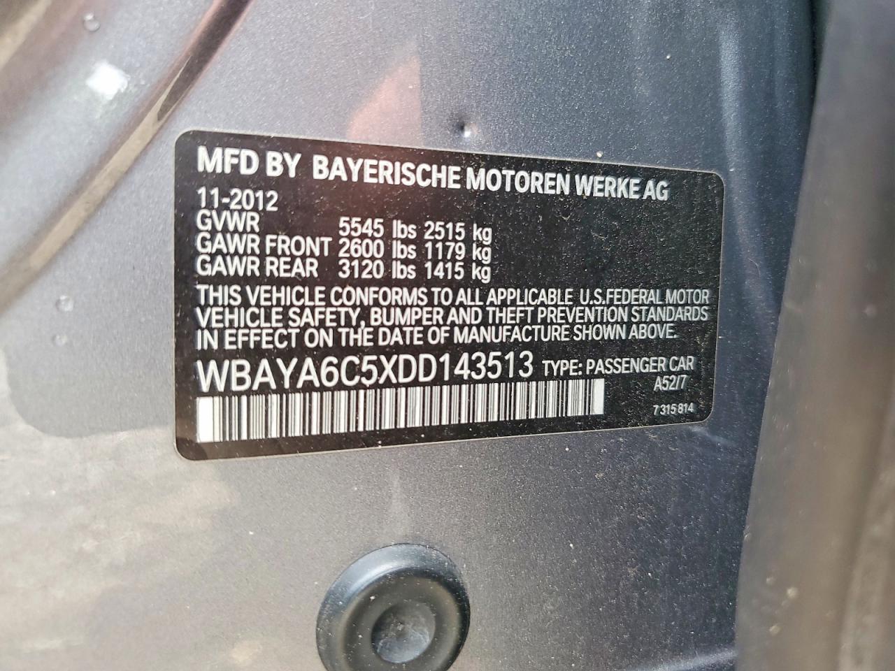 2013 BMW 740 I - zdjęcie 12
