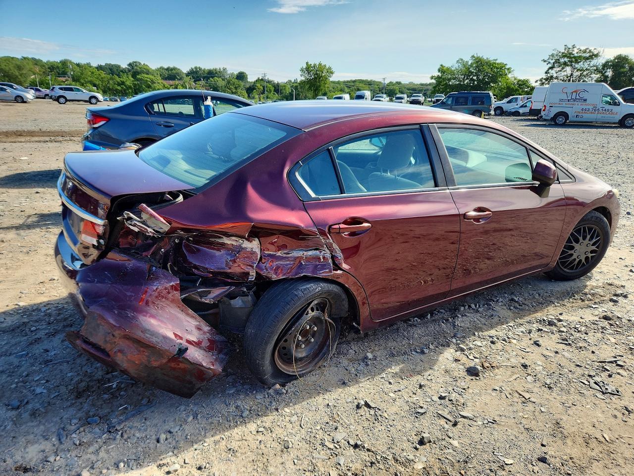 2013 Honda Civic Lx - zdjęcie 3