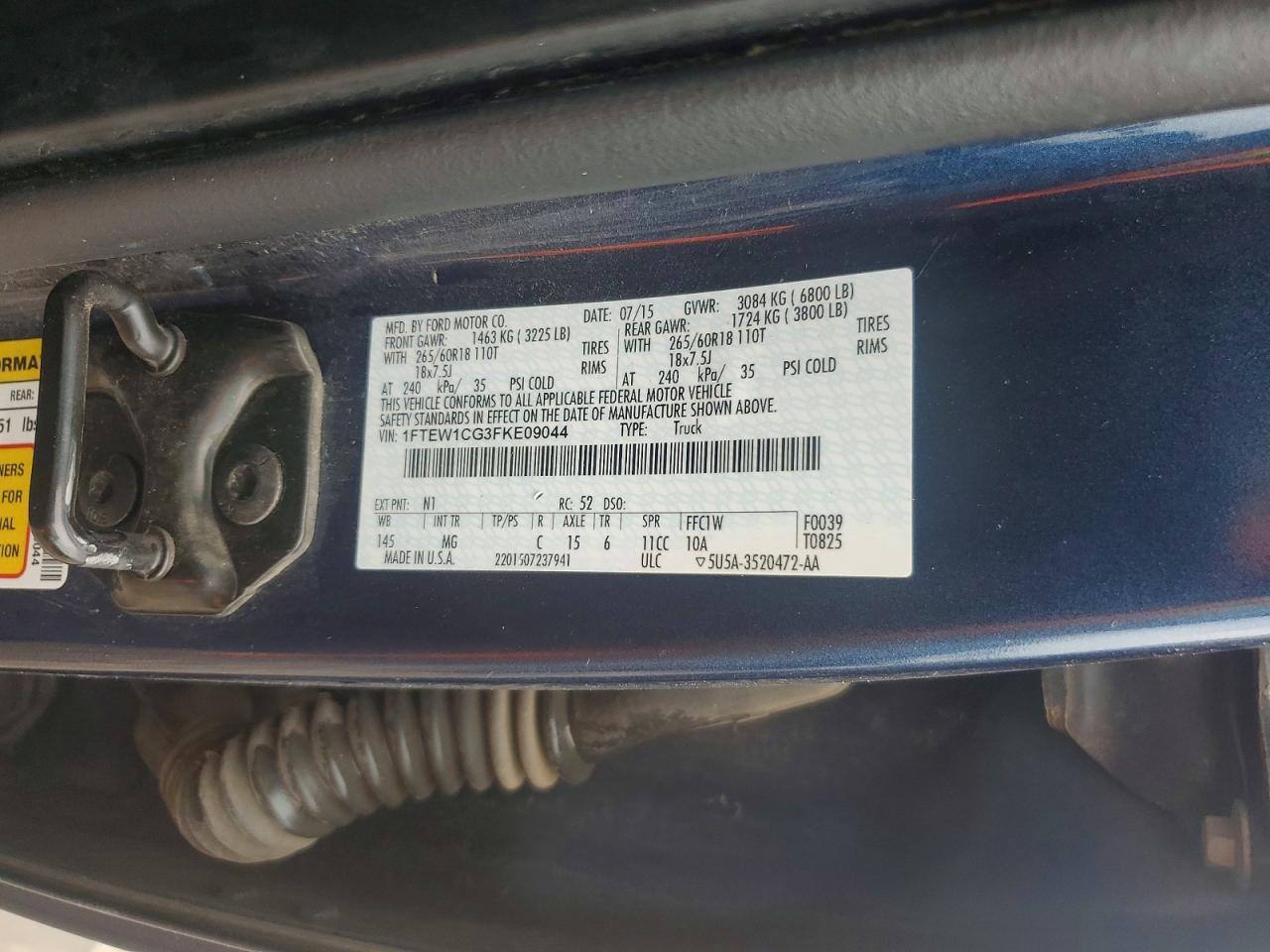 2015 Ford F150 Supercrew - zdjęcie 12