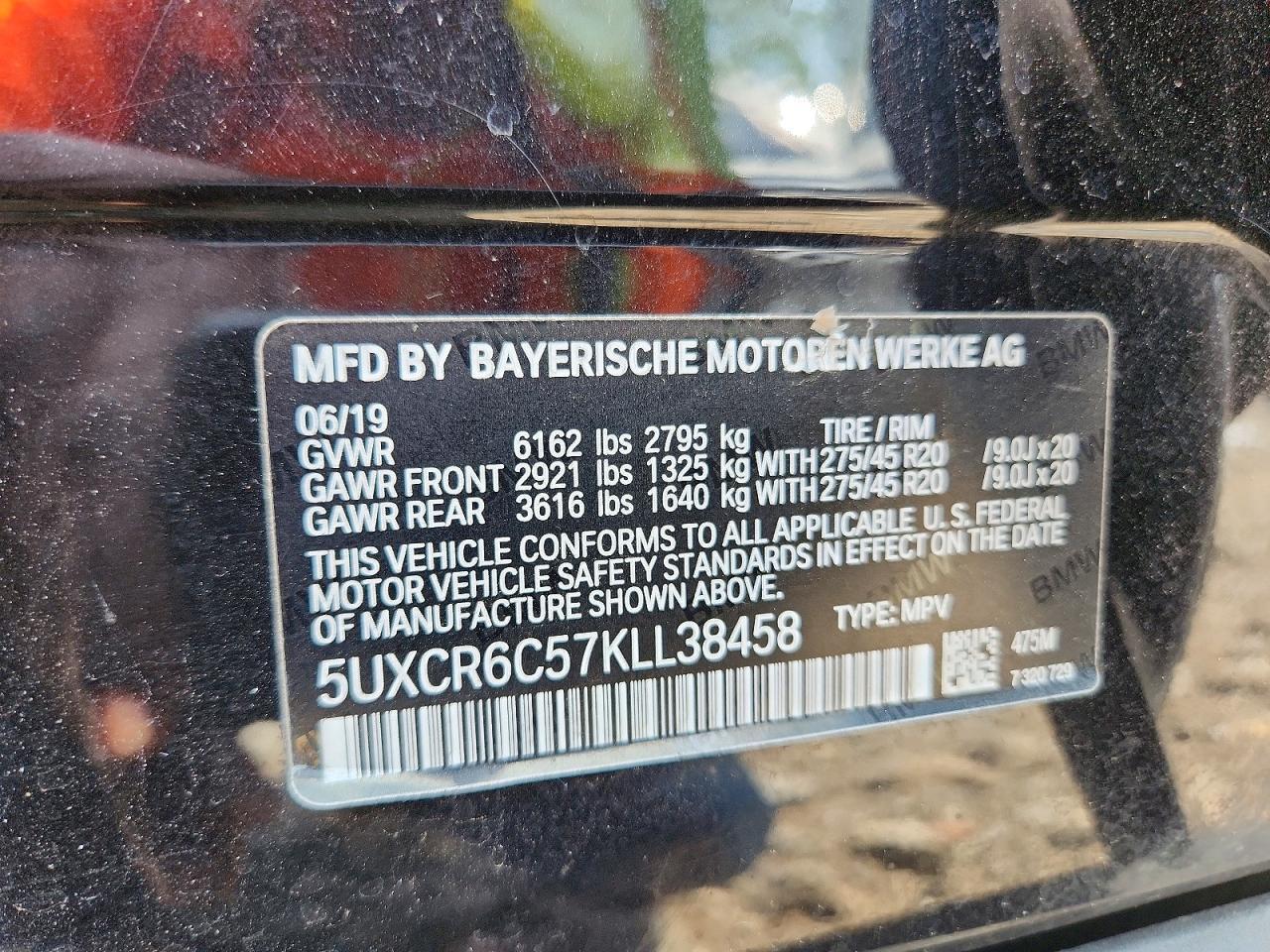 2019 BMW X5 xDrive40I - zdjęcie 13