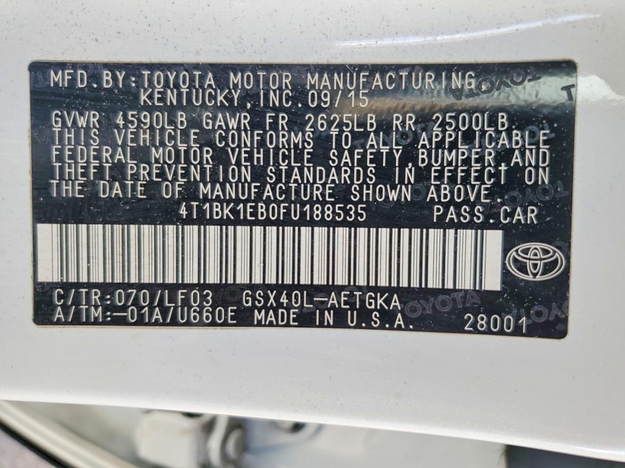 2015 Toyota Avalon Xle Premium - zdjęcie 13