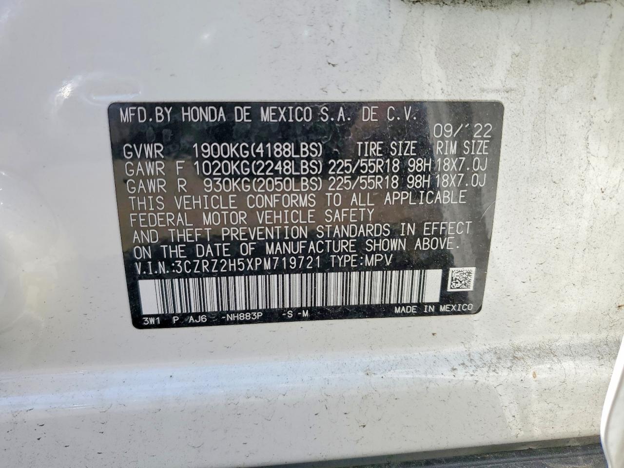 2023 Honda Hr-V Sport - zdjęcie 13