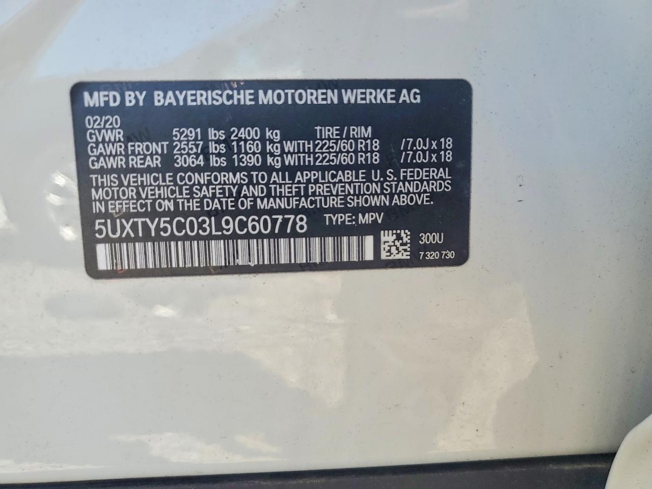 2020 BMW X3 xDrive30I - zdjęcie 13