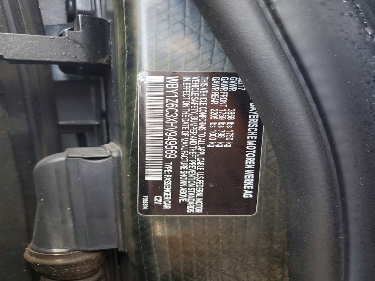 2017 BMW I3 Bev - zdjęcie 12