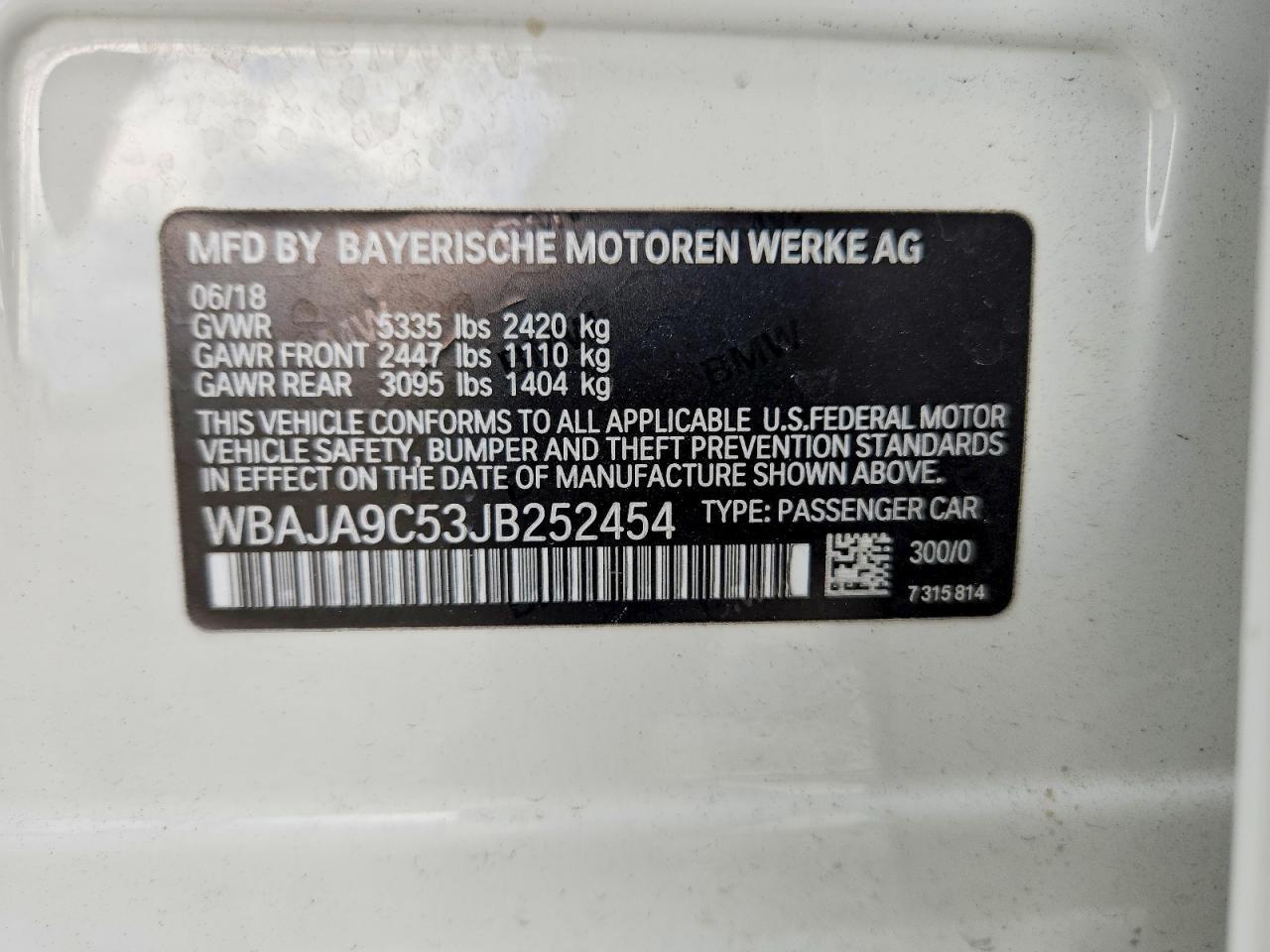 2018 BMW 530E - zdjęcie 12