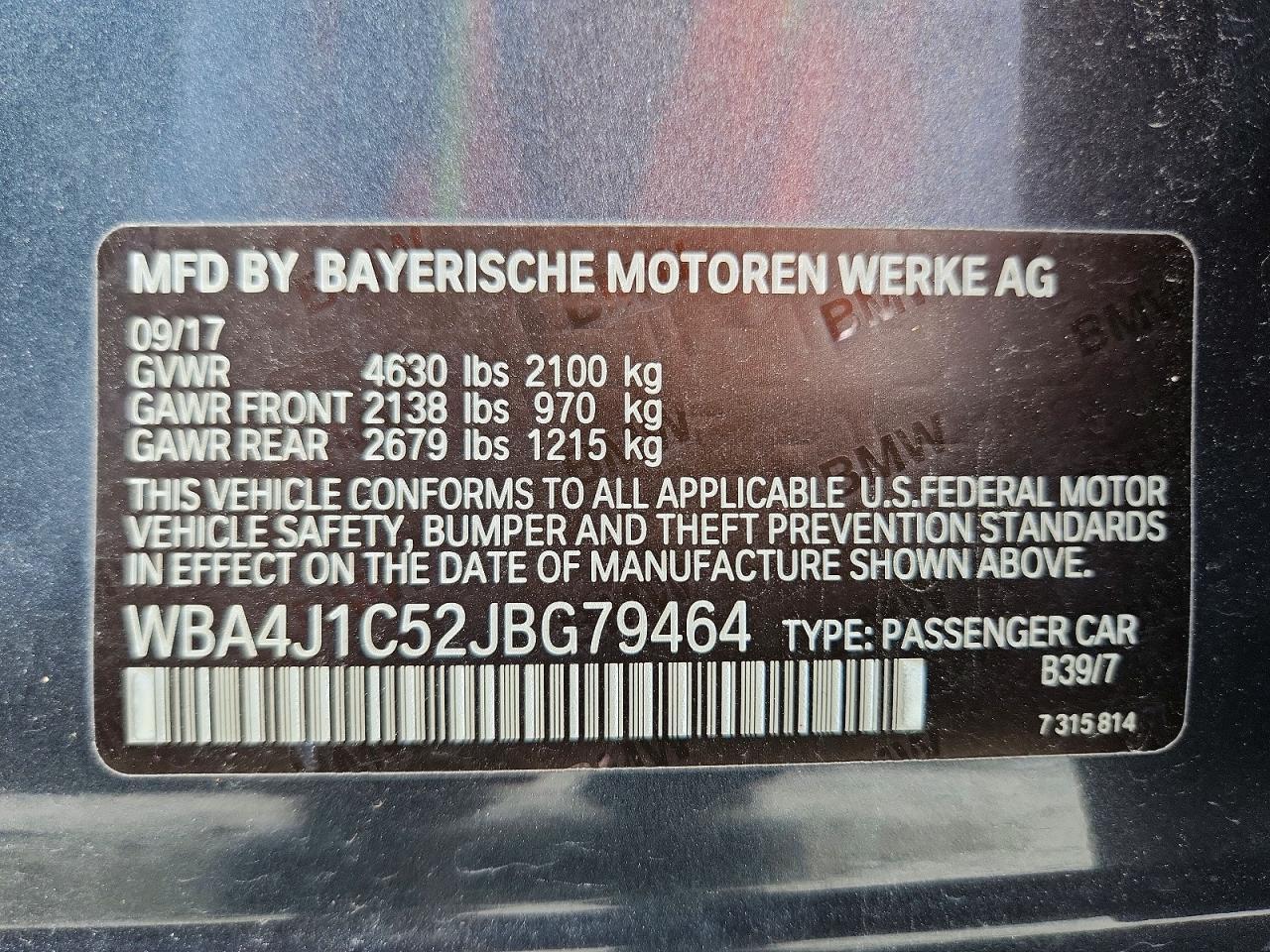 2018 BMW 430I Gran Coupe - zdjęcie 13