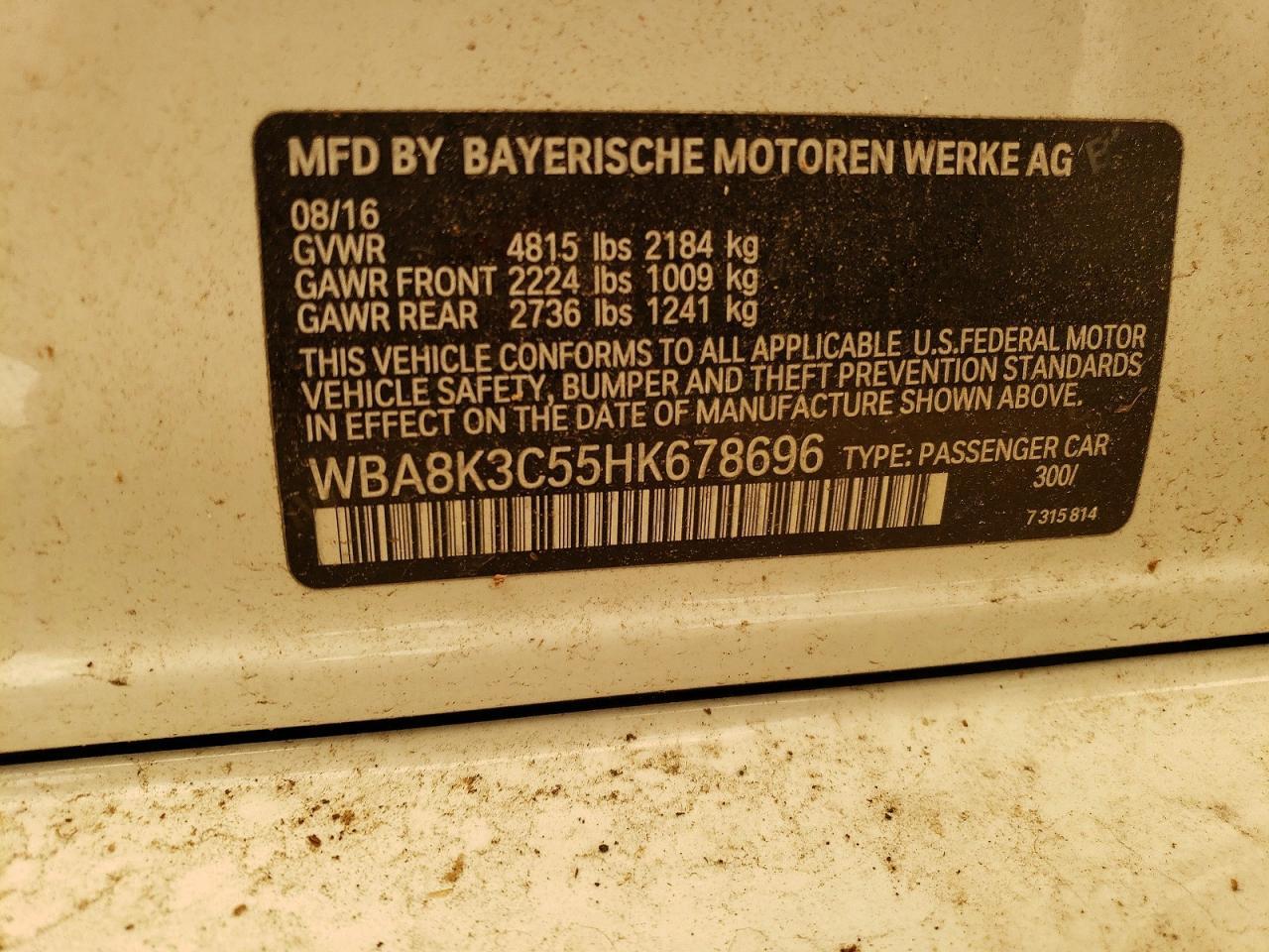 2017 BMW 330 Xi - zdjęcie 12