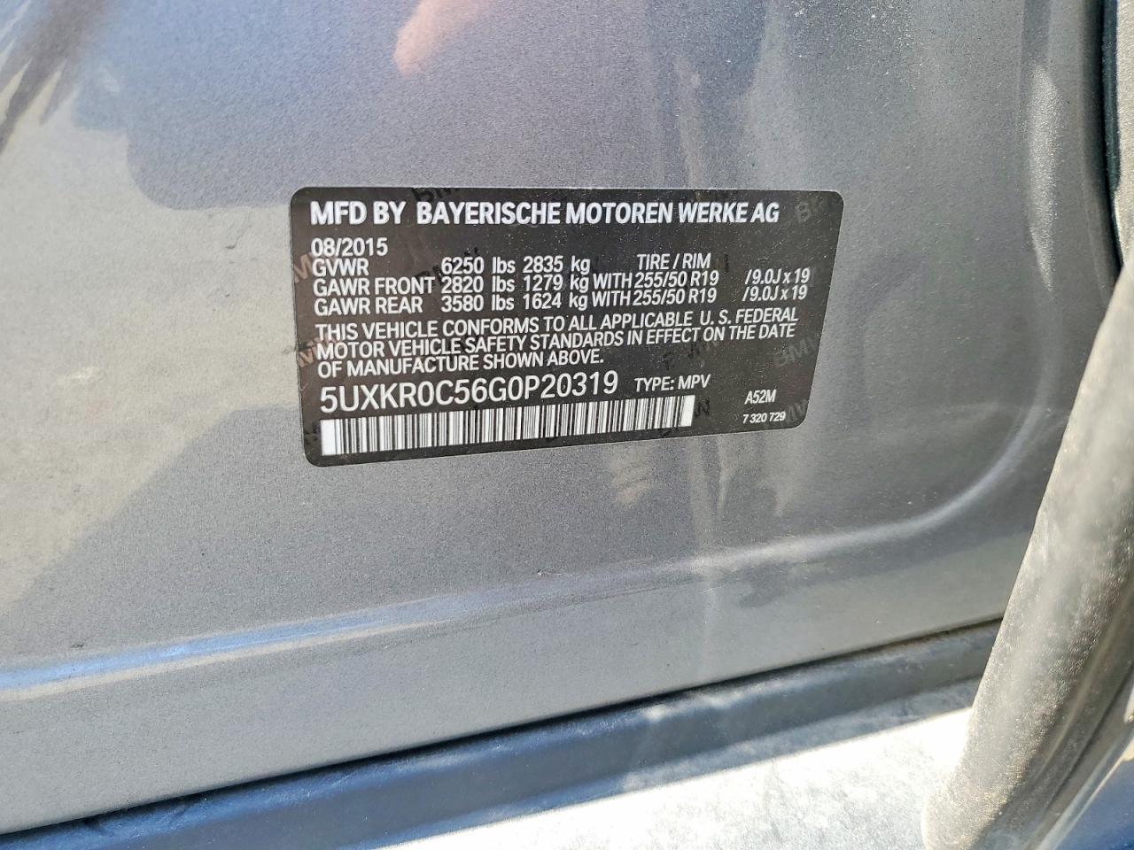 2016 BMW X5 xDrive35I - zdjęcie 14