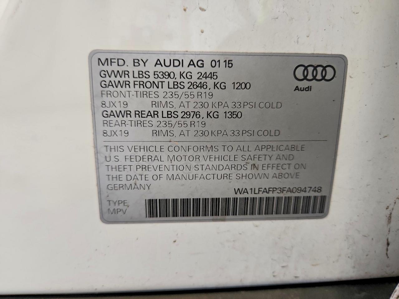 2015 Audi Q5 Premium Plus - zdjęcie 13