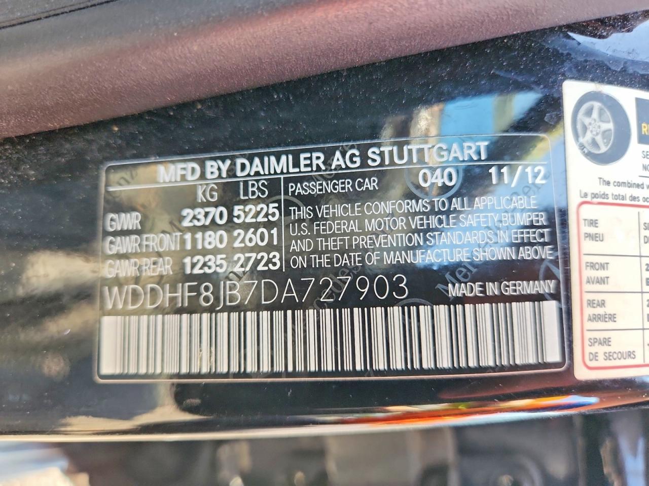 2013 Mercedes-Benz E 350 4Matic - zdjęcie 12