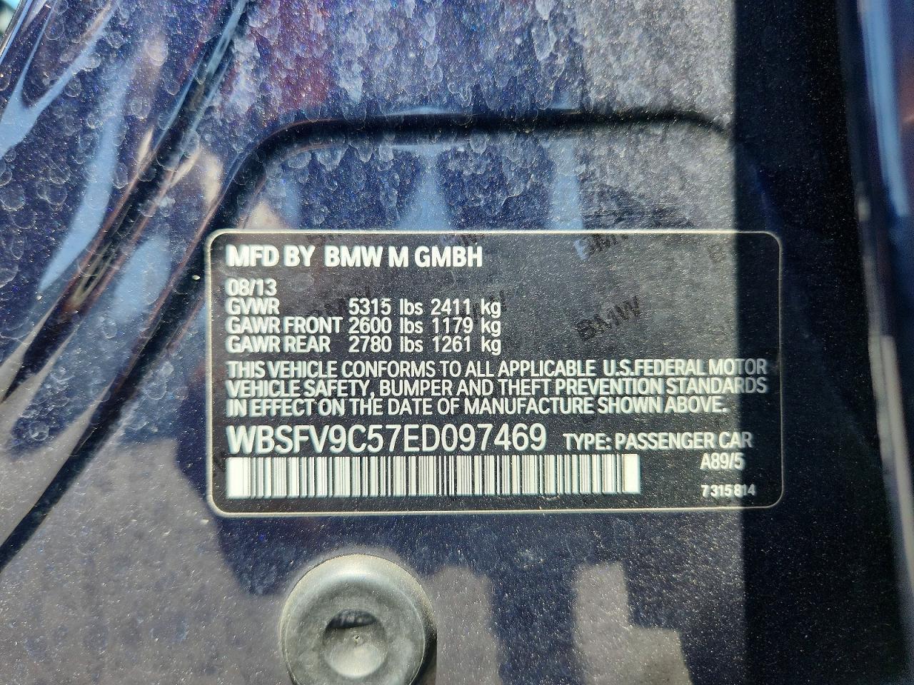 2014 BMW M5 - zdjęcie 12