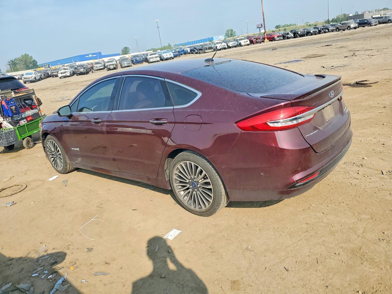 2017 Ford Fusion Titanium Hev - zdjęcie 2
