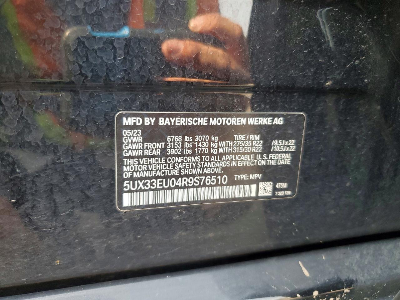 2024 BMW X5 M60I - zdjęcie 13