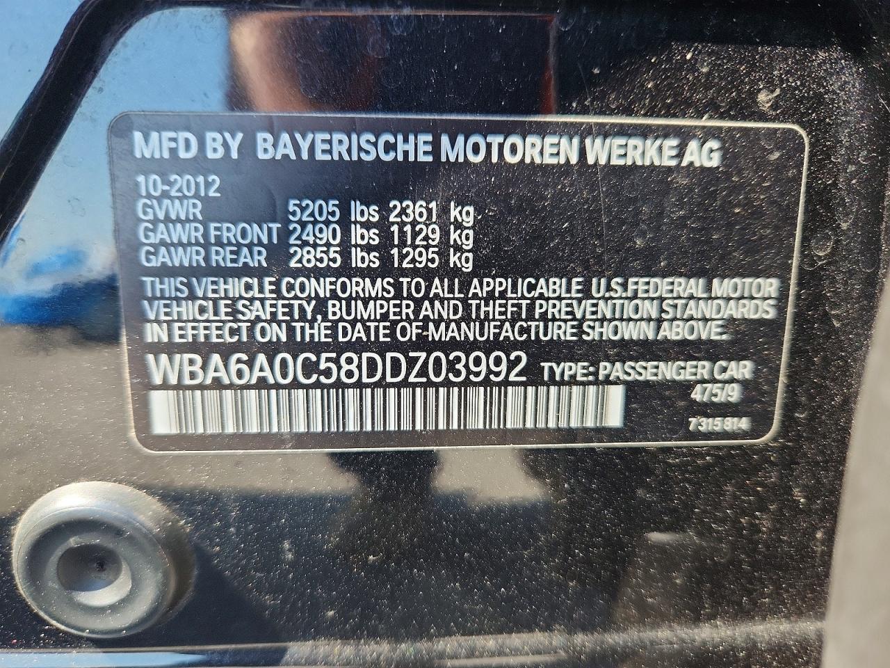 2013 BMW 640 I - zdjęcie 12