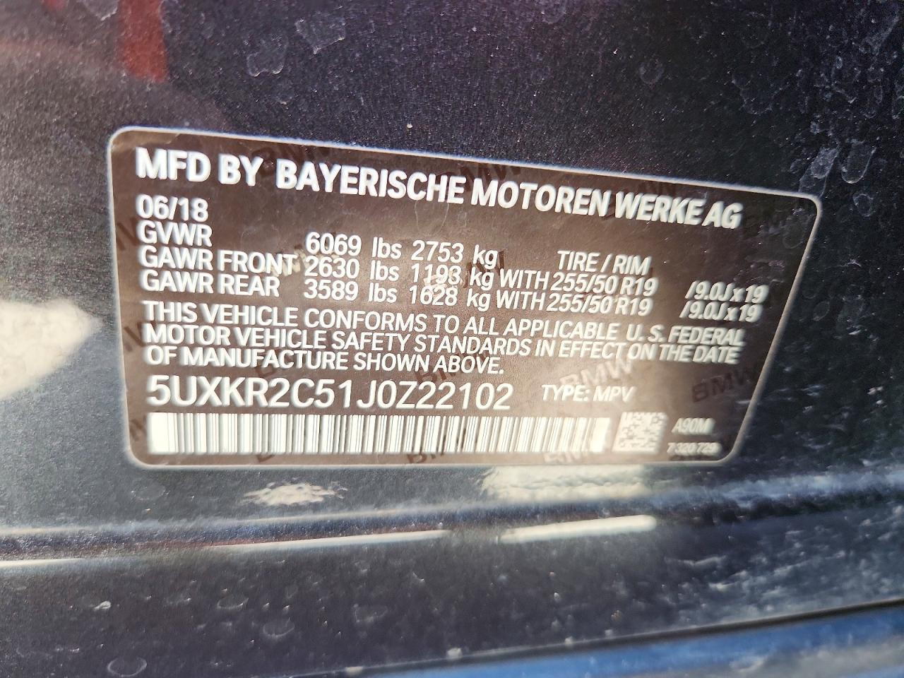 2018 BMW X5 Sdrive35I - zdjęcie 13