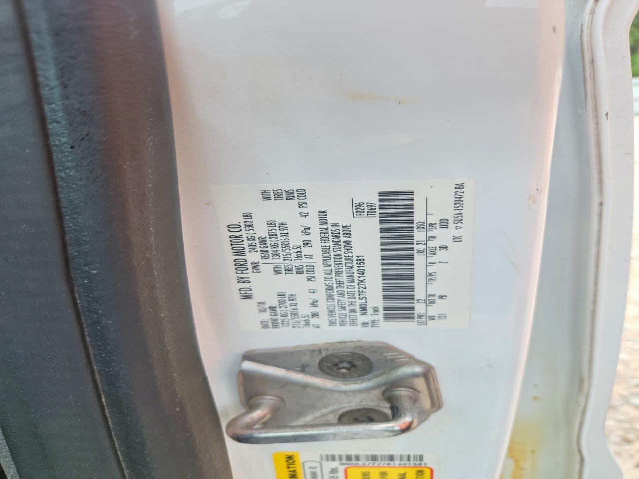 2019 Ford Transit Connect Xlt - zdjęcie 12