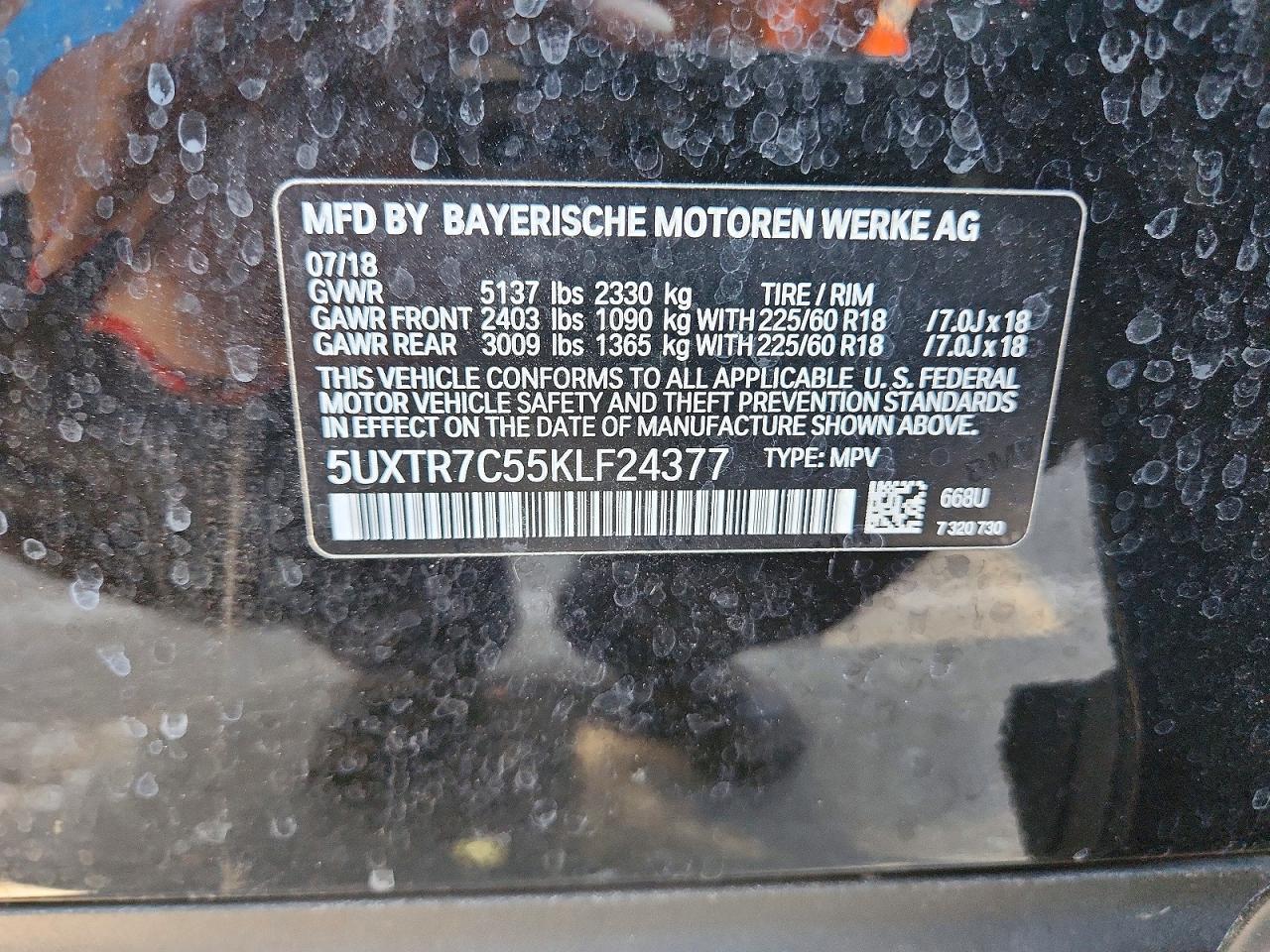 2019 BMW X3 Sdrive30I - zdjęcie 12