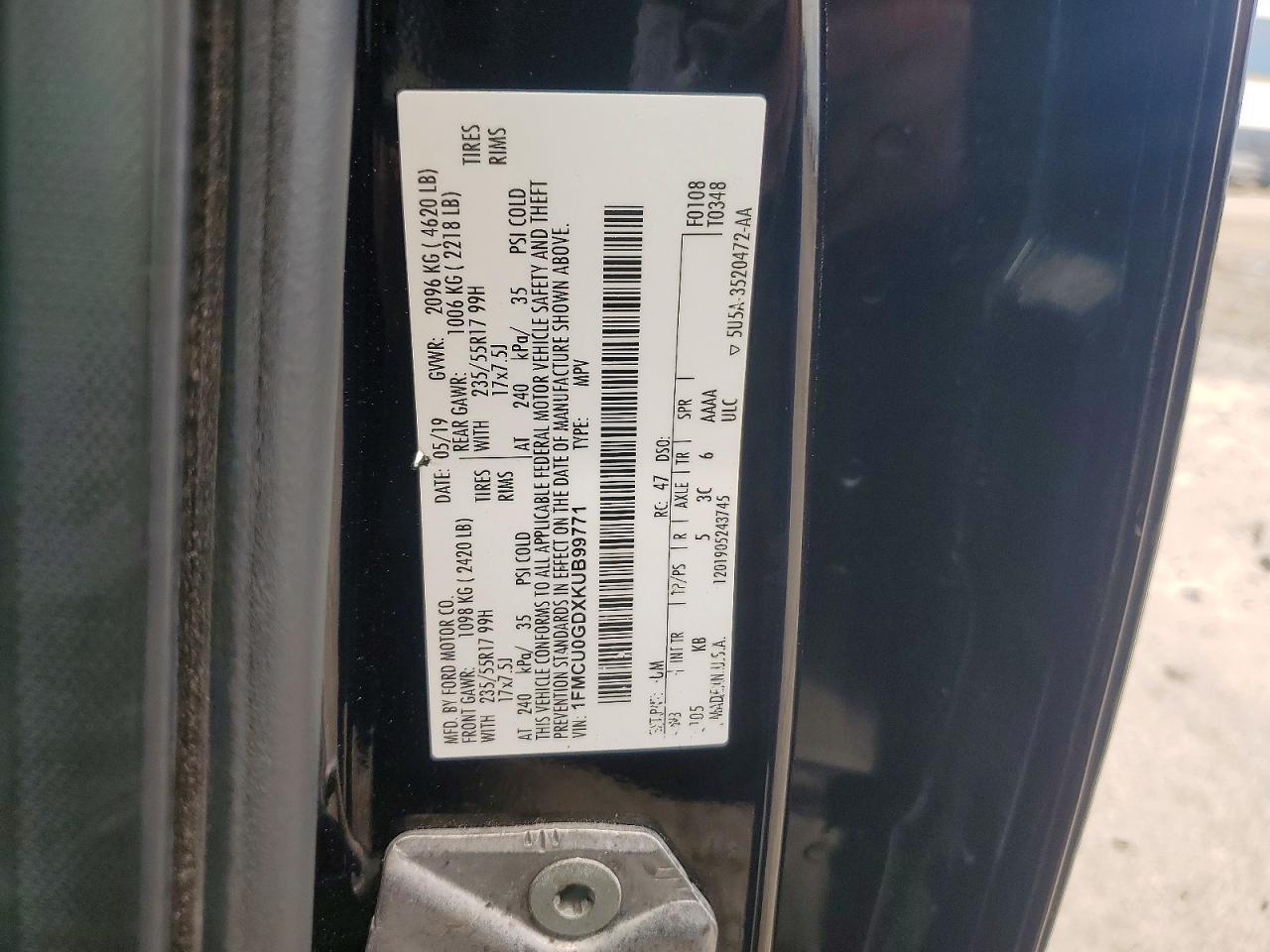 2019 Ford Escape Se - zdjęcie 13