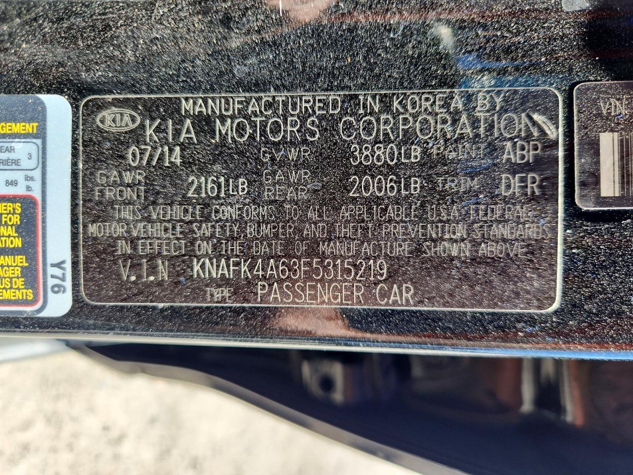 2015 Kia Forte Lx - zdjęcie 12