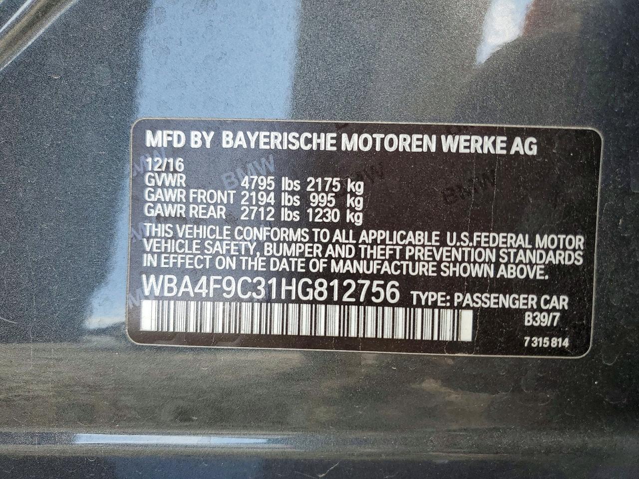 2017 BMW 430Xi Gran Coupe - zdjęcie 12