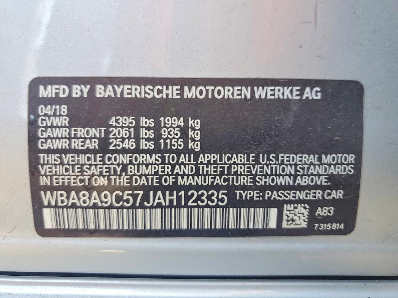 2018 BMW 320 I - zdjęcie 12
