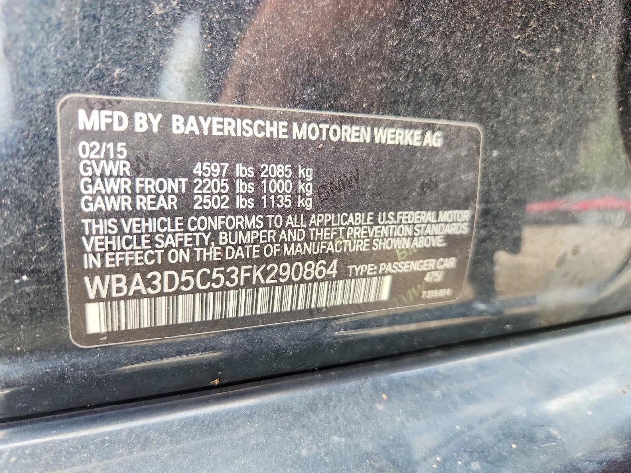 2017 BMW 328 D xDrive - zdjęcie 12