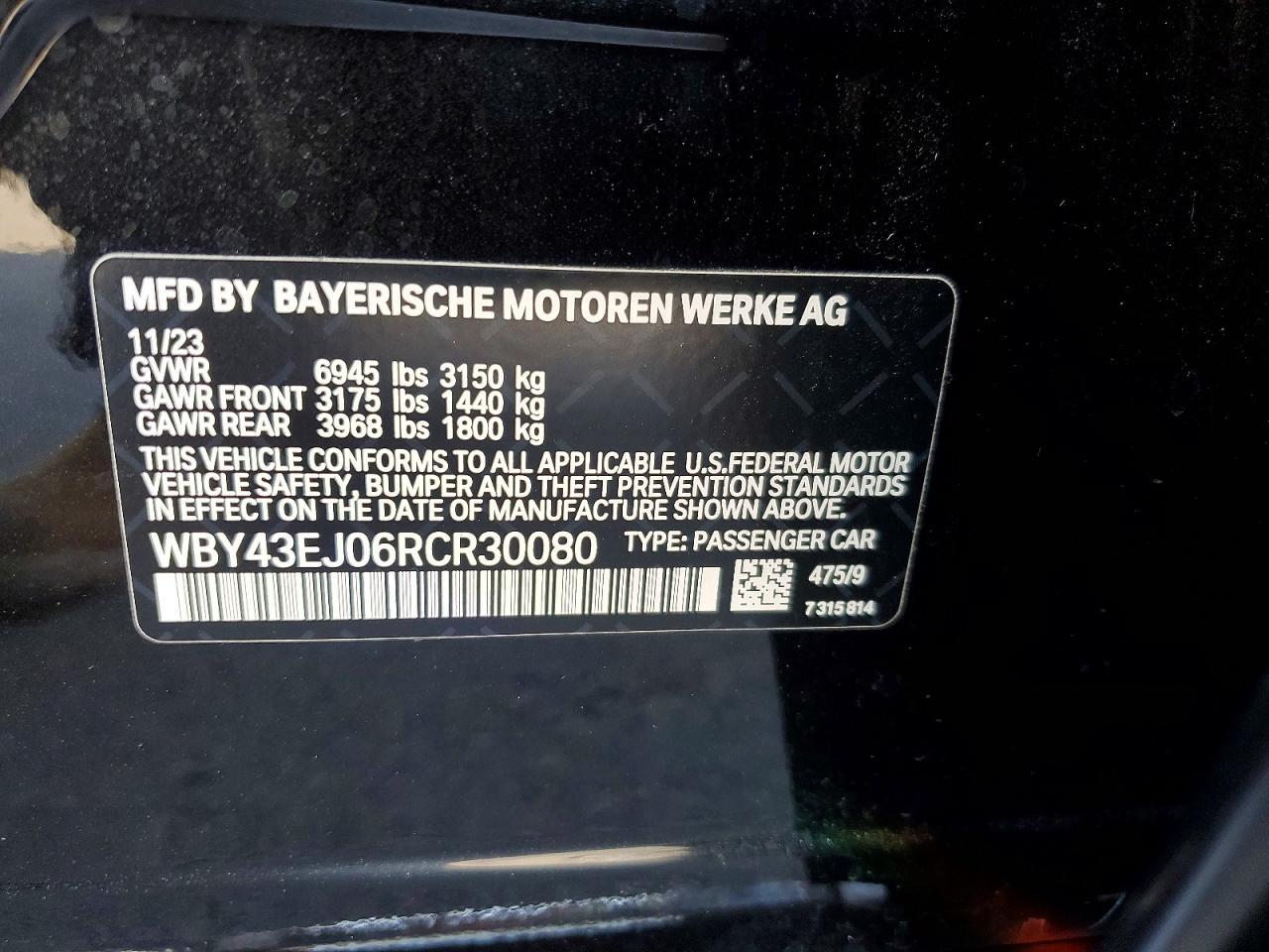 2024 BMW I7 Edrive50 - zdjęcie 12