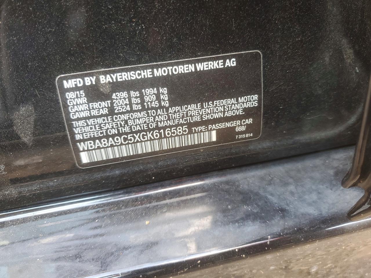 2016 BMW 320 I - zdjęcie 12