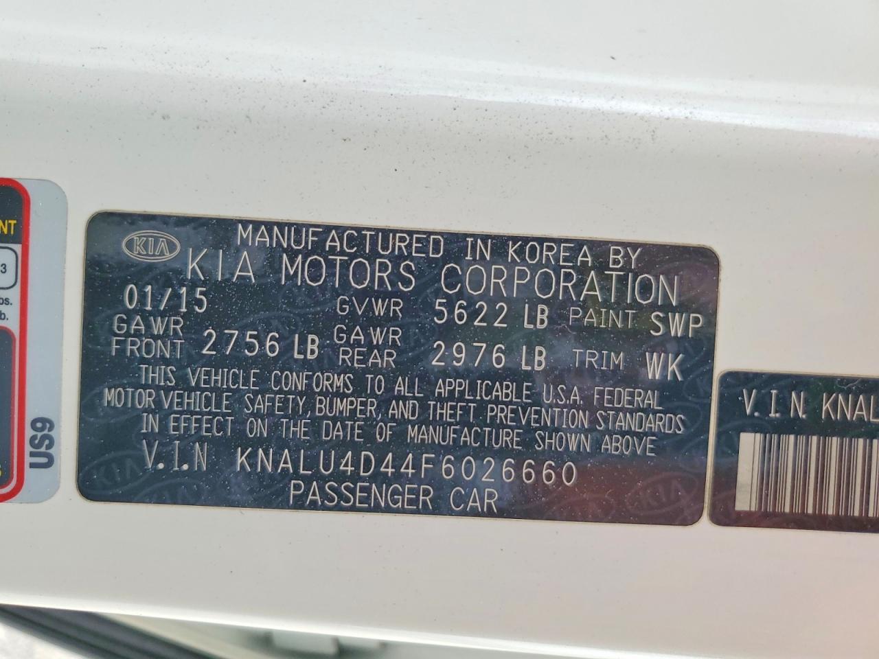 2015 Kia K900 Premium - zdjęcie 12