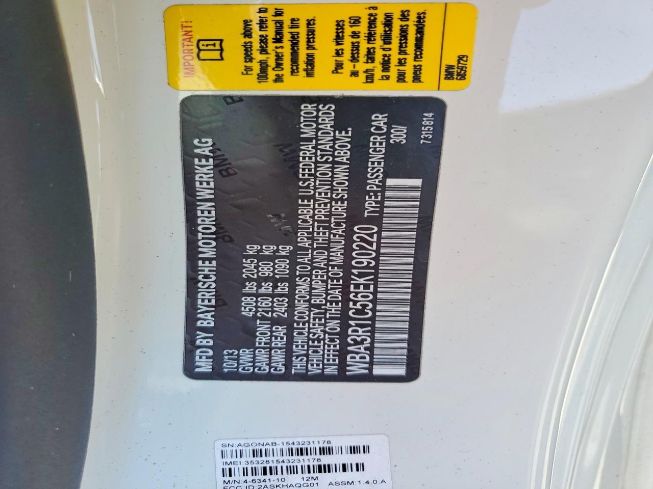 2014 BMW 435 I - zdjęcie 12