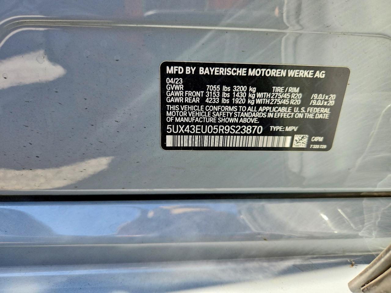 2024 BMW X5 xDrive50E - zdjęcie 14
