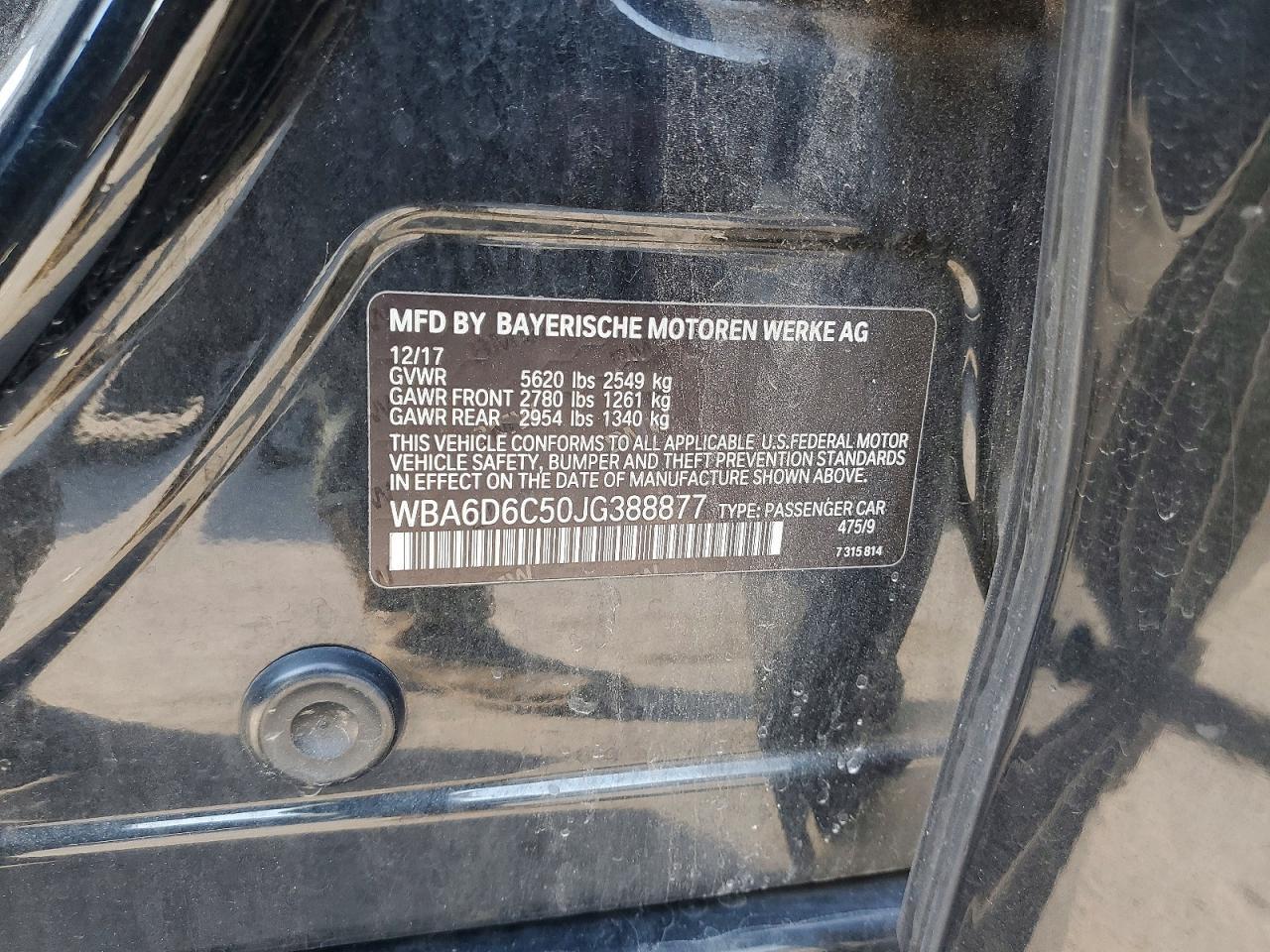 2018 BMW 6 Series 650I - zdjęcie 12