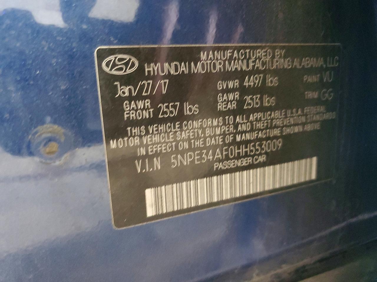 2017 Hyundai Sonata Limited - zdjęcie 12