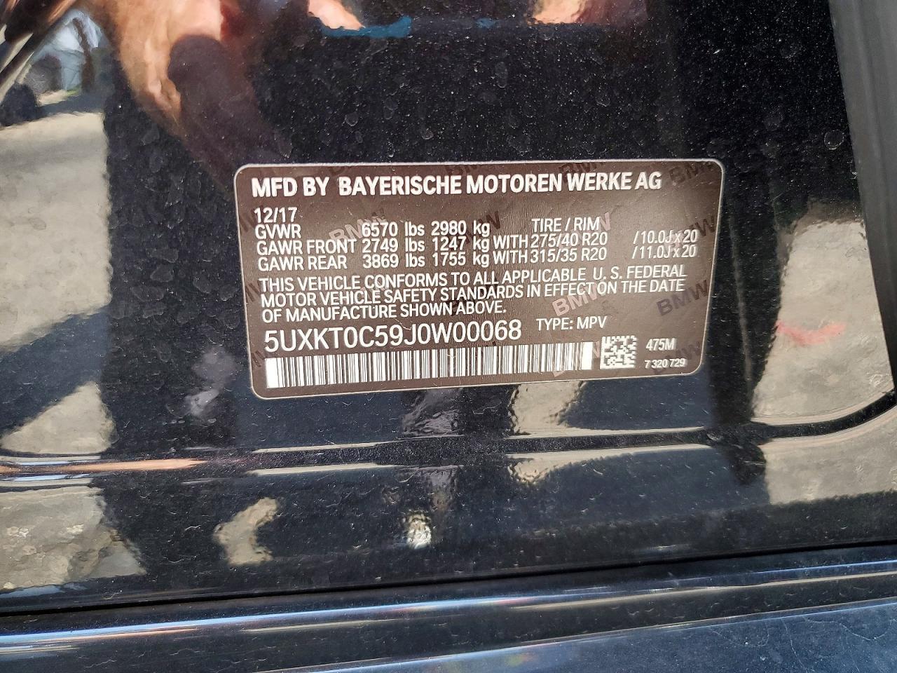 2018 BMW X5 Xdr40E - zdjęcie 13