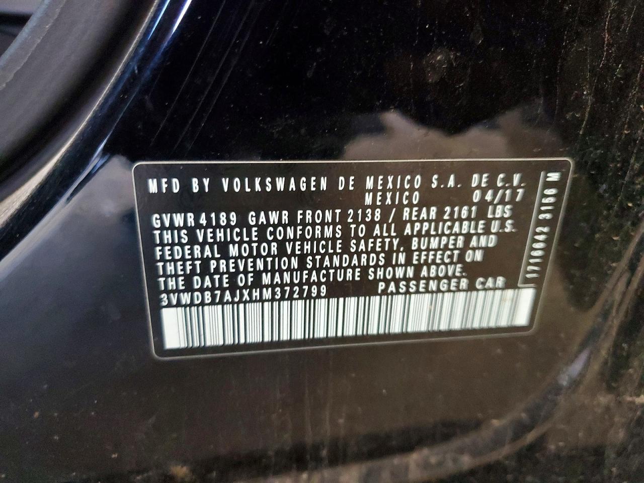 2017 Volkswagen Jetta Se - zdjęcie 12