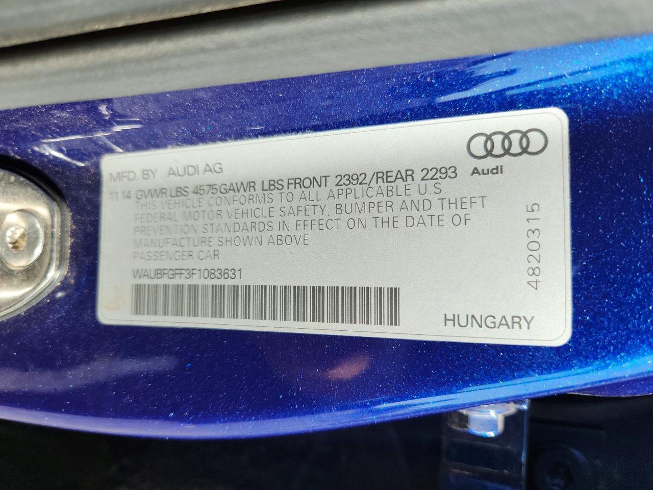 2015 Audi A3 Premium - zdjęcie 12